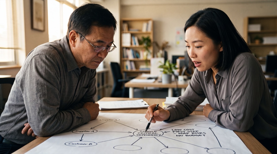 沒有大企業的資源,中小企業的韌性從哪裡建?