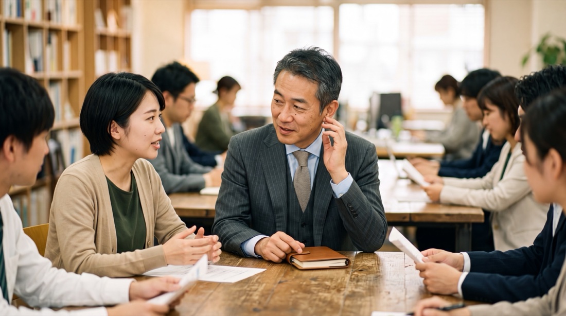 他做的第一個決定，是把「無所不知」換成「渴望學習」