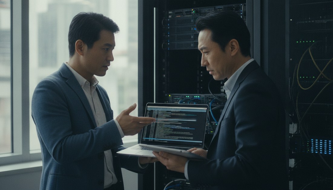 示意圖：導入 AI 的速度紅利，為什麼同時是資安的風險敞口