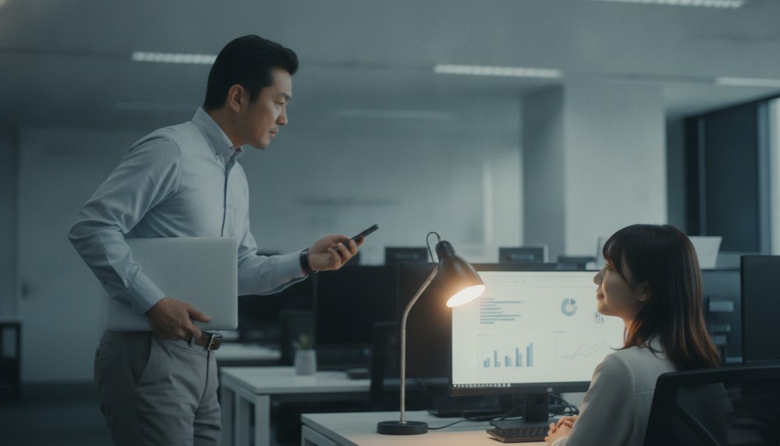 示意圖：上週只有 21% 的員工強烈同意，自己收到主管有意義的回饋