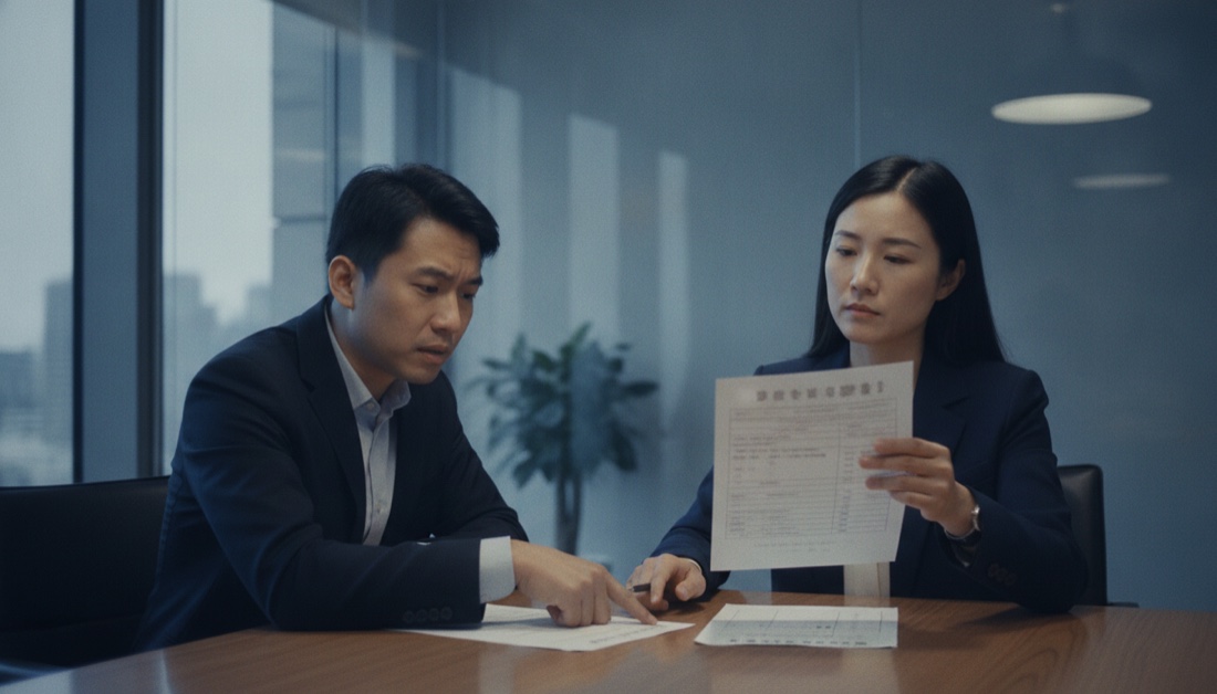 示意圖:績效考核項目逐條對回目標,面談前先自檢三題