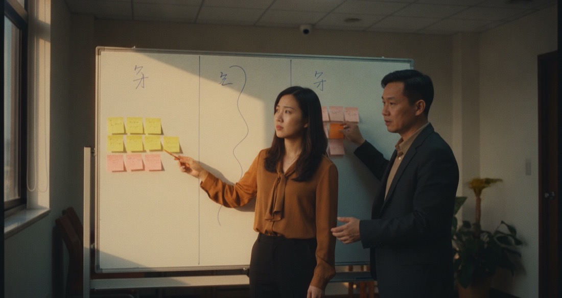 示意圖：能找到不等於學會：工作教導之前，主管先列出必學的 3 到 5 件
