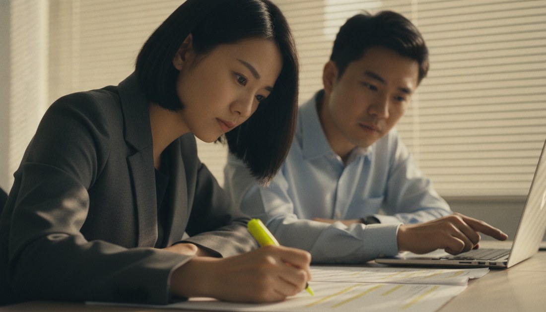 示意圖:請它逐句檢查,列出每一句命中哪一條